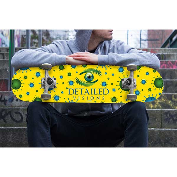 DV Gone Viral Custom Skateboard