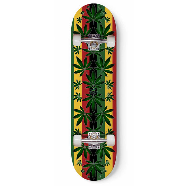 Going Rastas Man Custom Skateboard