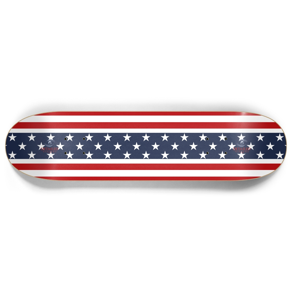 Stars-N-Stripes Custom Skateboard