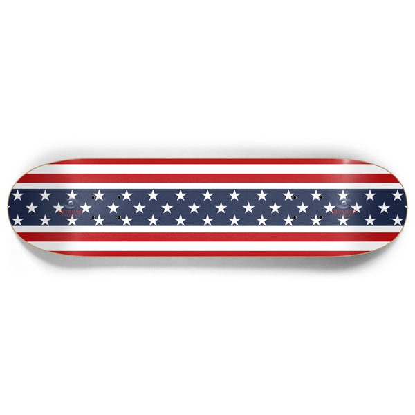 Stars-N-Stripes Custom Skateboard