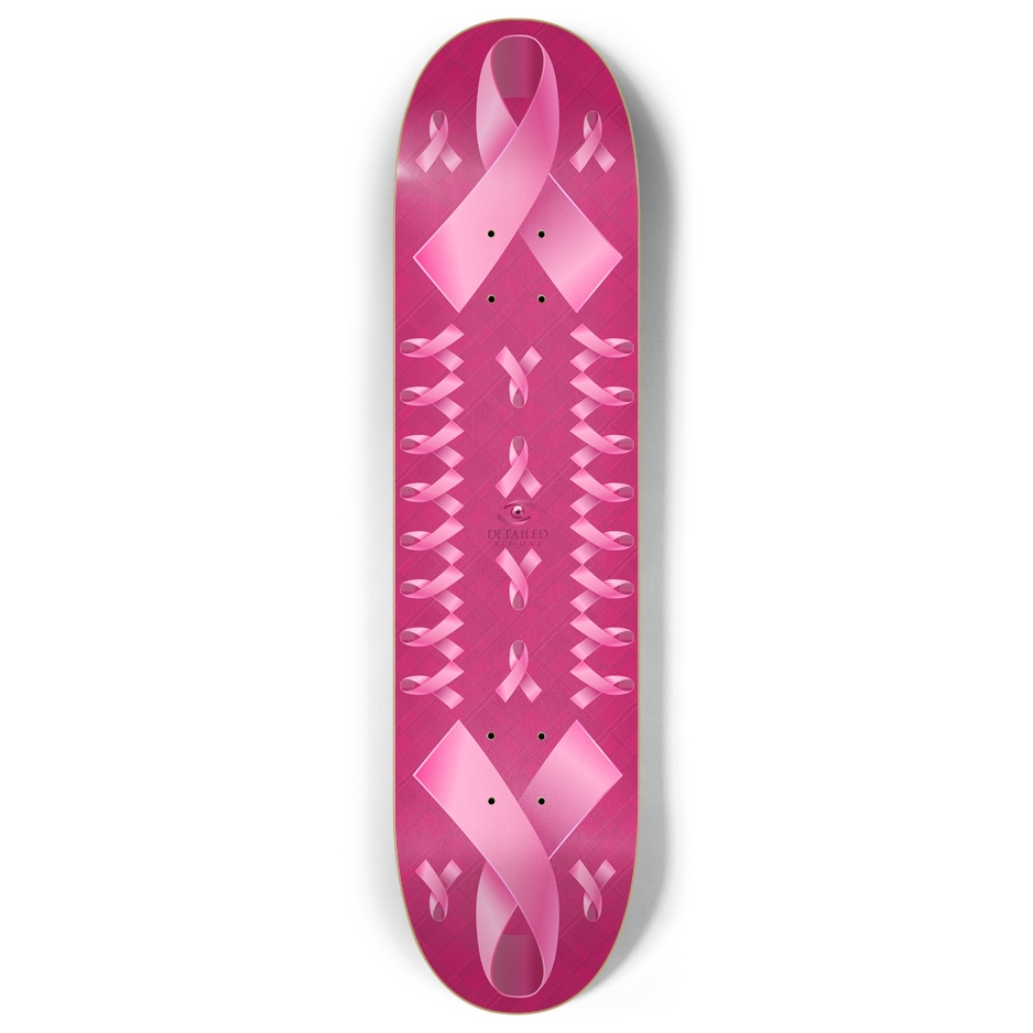 BREAST CANCER AWARENESS Custom Skateboard