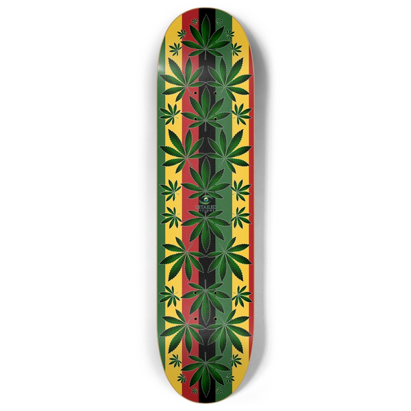 Going Rastas Man Custom Skateboard