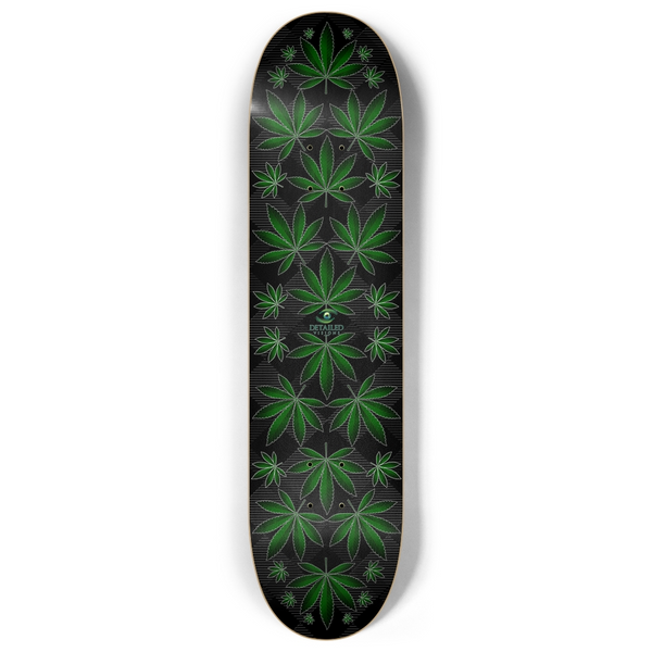 Green Goddess Custom Skateboard